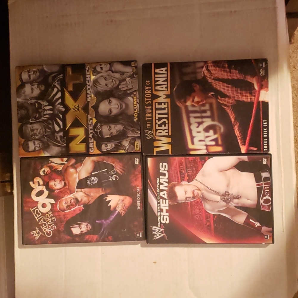Wrestling dvd lot